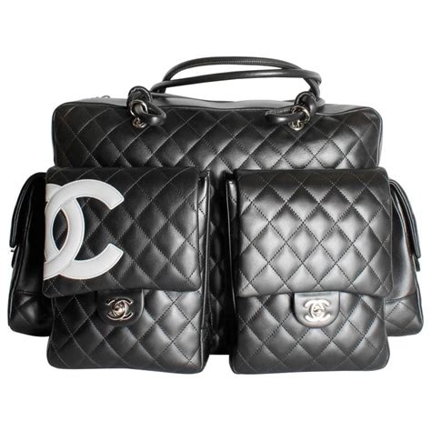 Chanel Quilted Ligne Cambon Multipocket Bag 